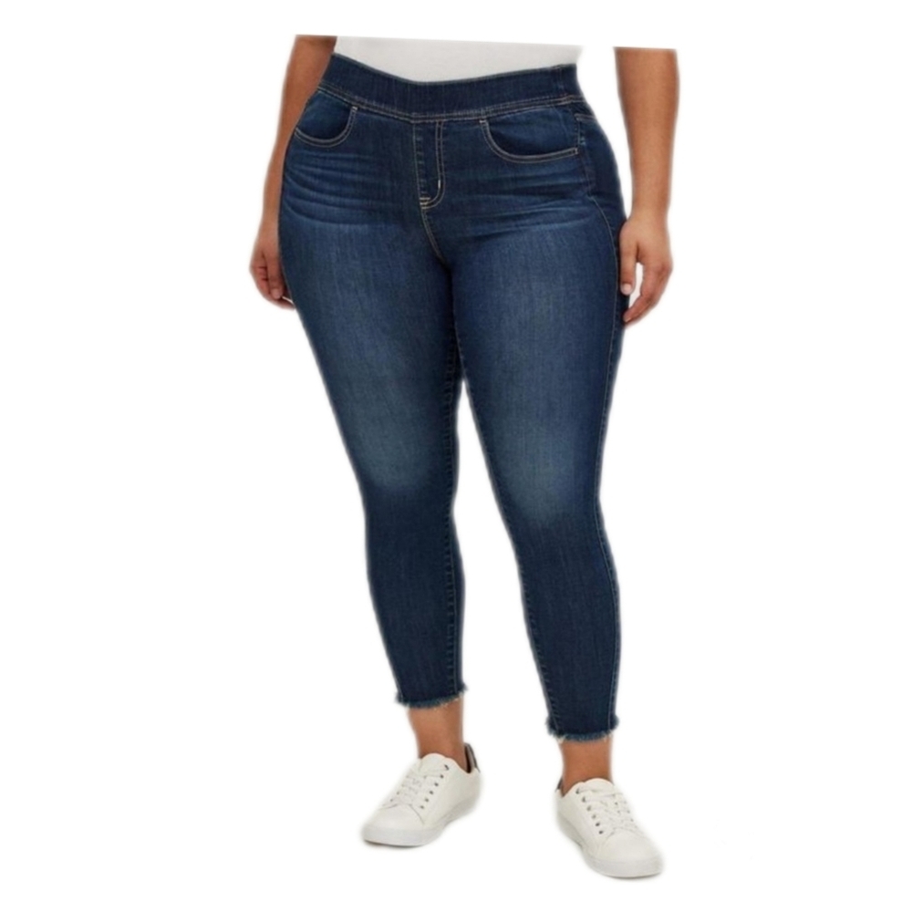 Torrid Lean Jean Skinny Super Soft High-Rise Jean Size 1R - Picture 2 of 3